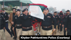 Police killed in Peshawar.