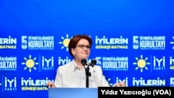 İYİ Parti Olağanüstü Kurultayı'nda Meral Akşener veda konuşması yaptı. 