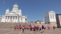 Протесты во время встречи Трампа и Путина