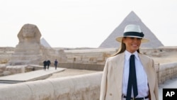 Melania Trump in Egypt 