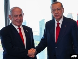 İsrail Başbakanı Netanyahu ve Cumhurbaşkanı Erdogan